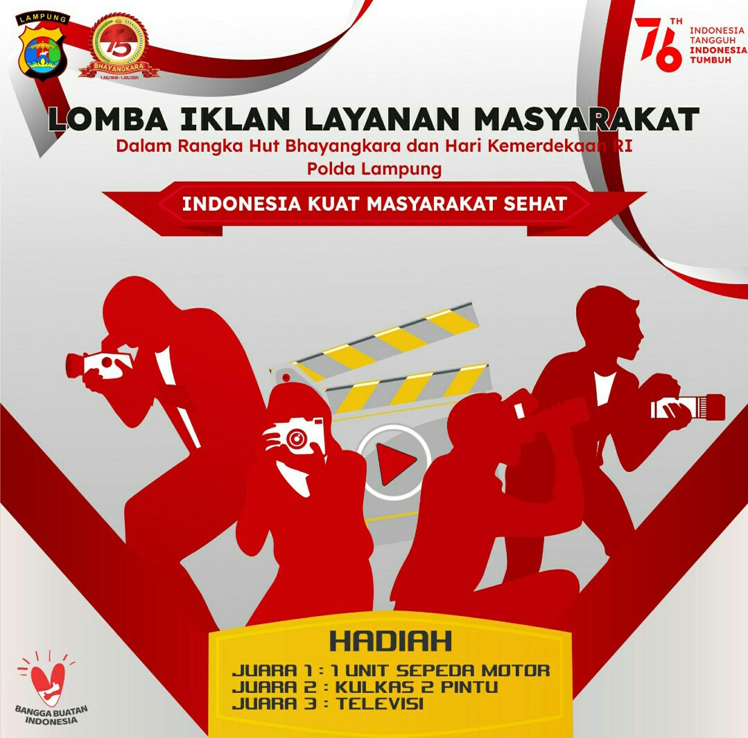 yo Ikuti, Lomba Iklan Layanan Masyarakat Bersama Polda Lampung