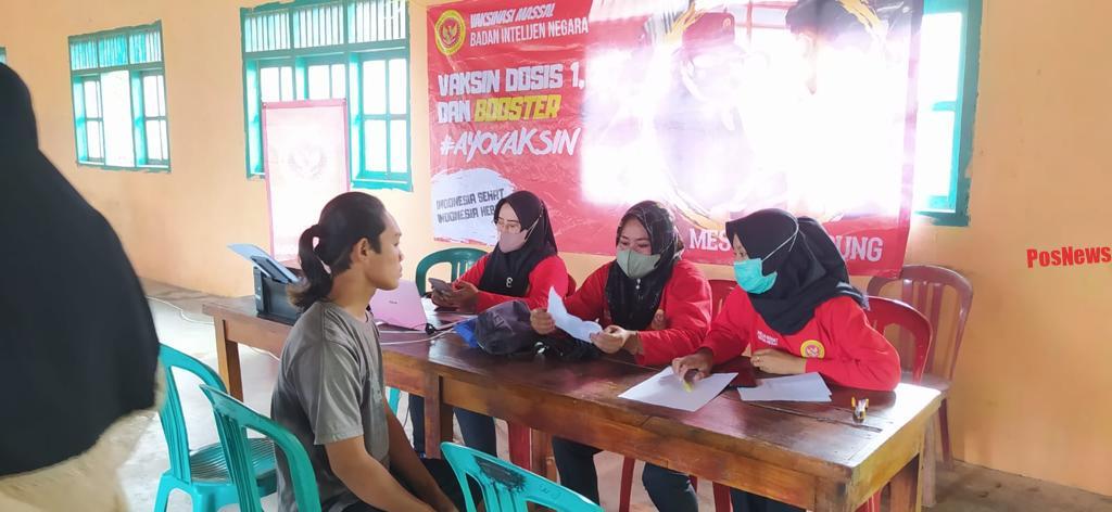 Vaksinasi Boster Binda Lampung di Kabupaten Mesuji