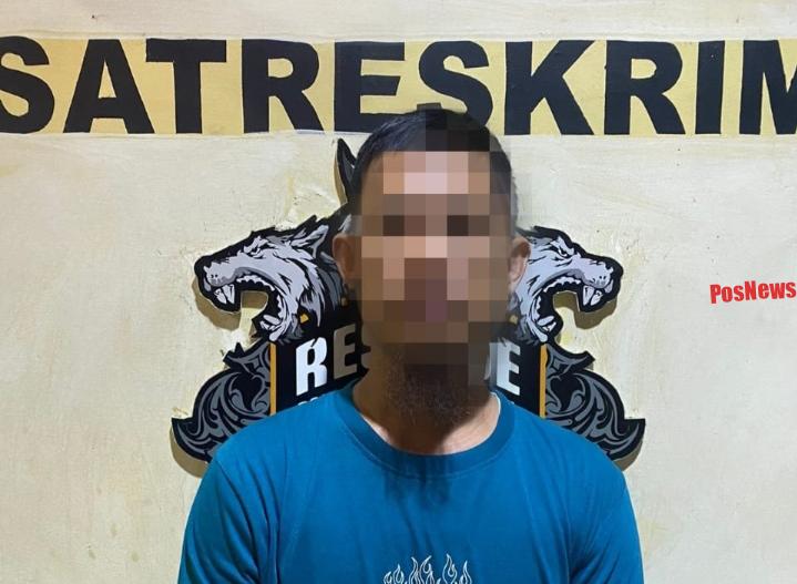 Pria 33 Tahun Ditangkap Tim TEKAB 308 Presisi Polres Lampung Utara