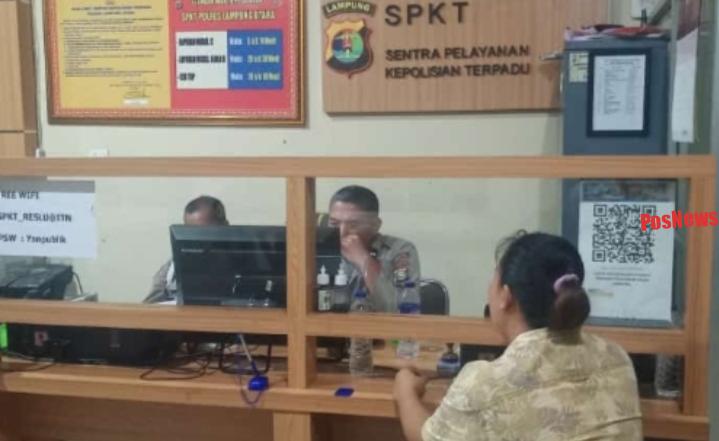 Aparatur Desa Kemala Raja Di Laporkan AY Ke Polres Lampung Utara