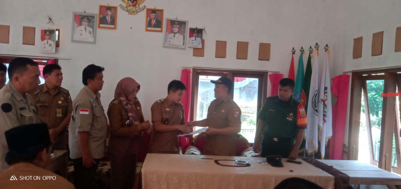 Wendi Resmi Menjabat Kepala Desa Tanjung Beringin