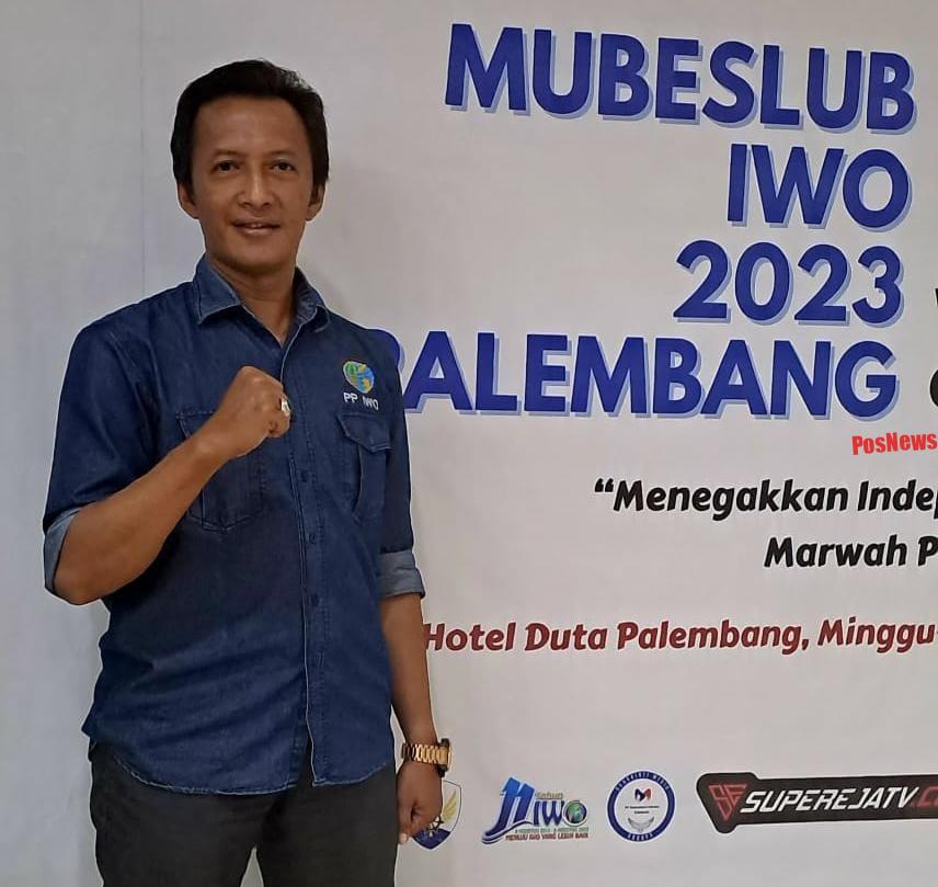 Aklamasi Dwi Christianto Sah Jabat Ketua IWO Periode 2023 -2028