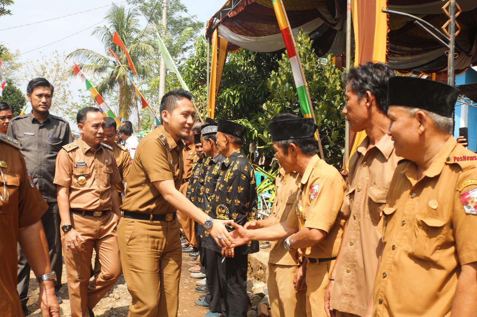 Wakil Bupati Lampung Utara Kunjungan Kerja Di 6 Desa Kecamatan Sungkai Jaya