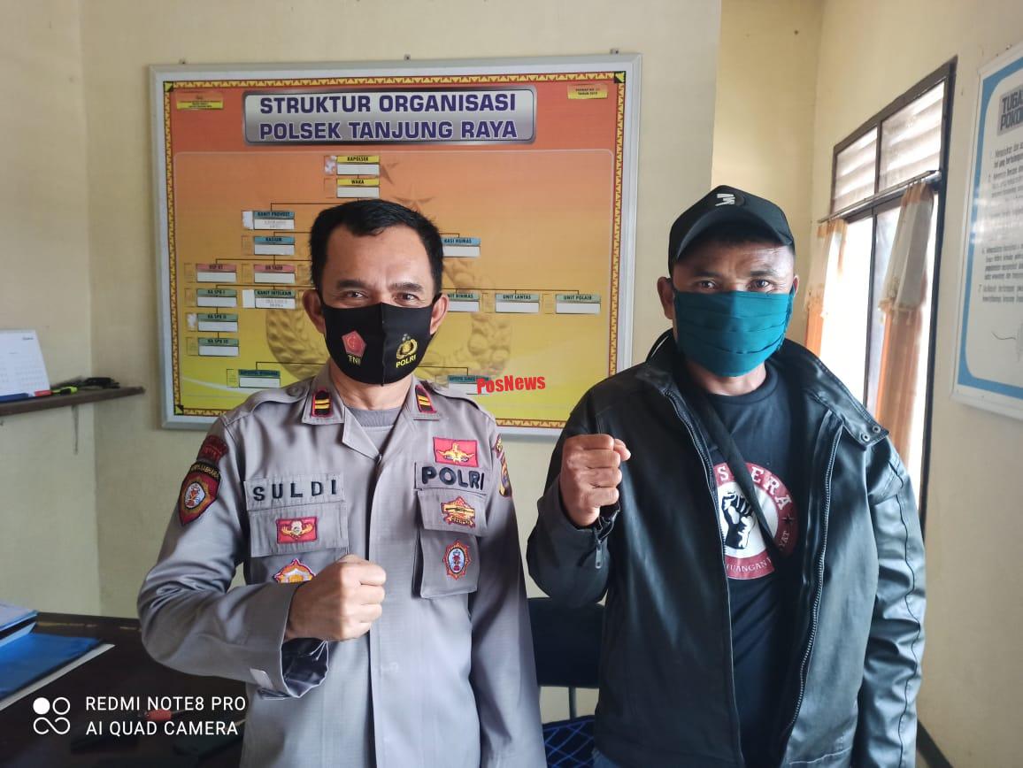 Tekab 308 Polsek Tanjung Raya, Ringkus Pengguna Narkotika