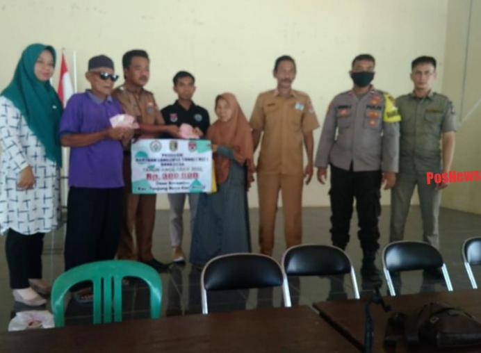 Penyaluran BLT- DD Tahap 2 Telah Dibagikan di Balai Desa Brabasan Kecamatan Tanjung Raya