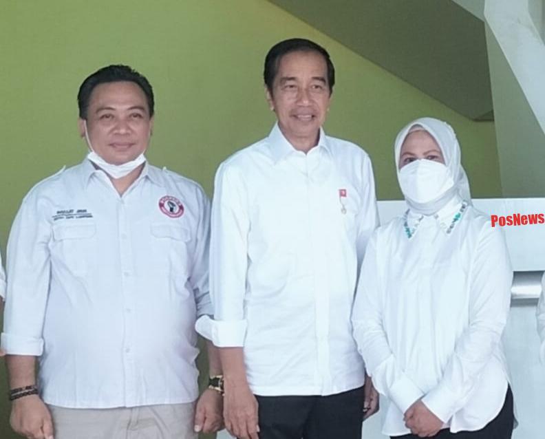 Pospera Dampingi Presiden RI Saat Kunker Ke Propinsi Lampung