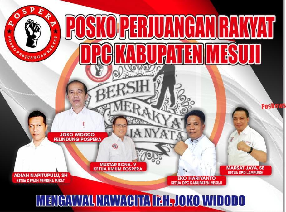 Kiprah PJ Bupati Mesuji Menjadi Catatan Ketua Organisasi Relawan Ir. H. Joko Widodo