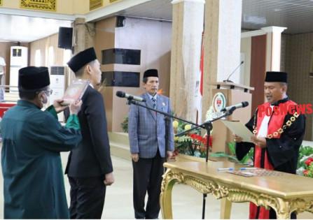DPRD Mesuji Gelar Rapat Paripurna Awal Tahun 2023 Dilantiknya Jon Tanara ST Wakil Ketua 1