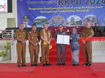 Penjabat Bupati Mesuji Sulpakar Menghadiri Musrenbang RKPD Tahun 2024