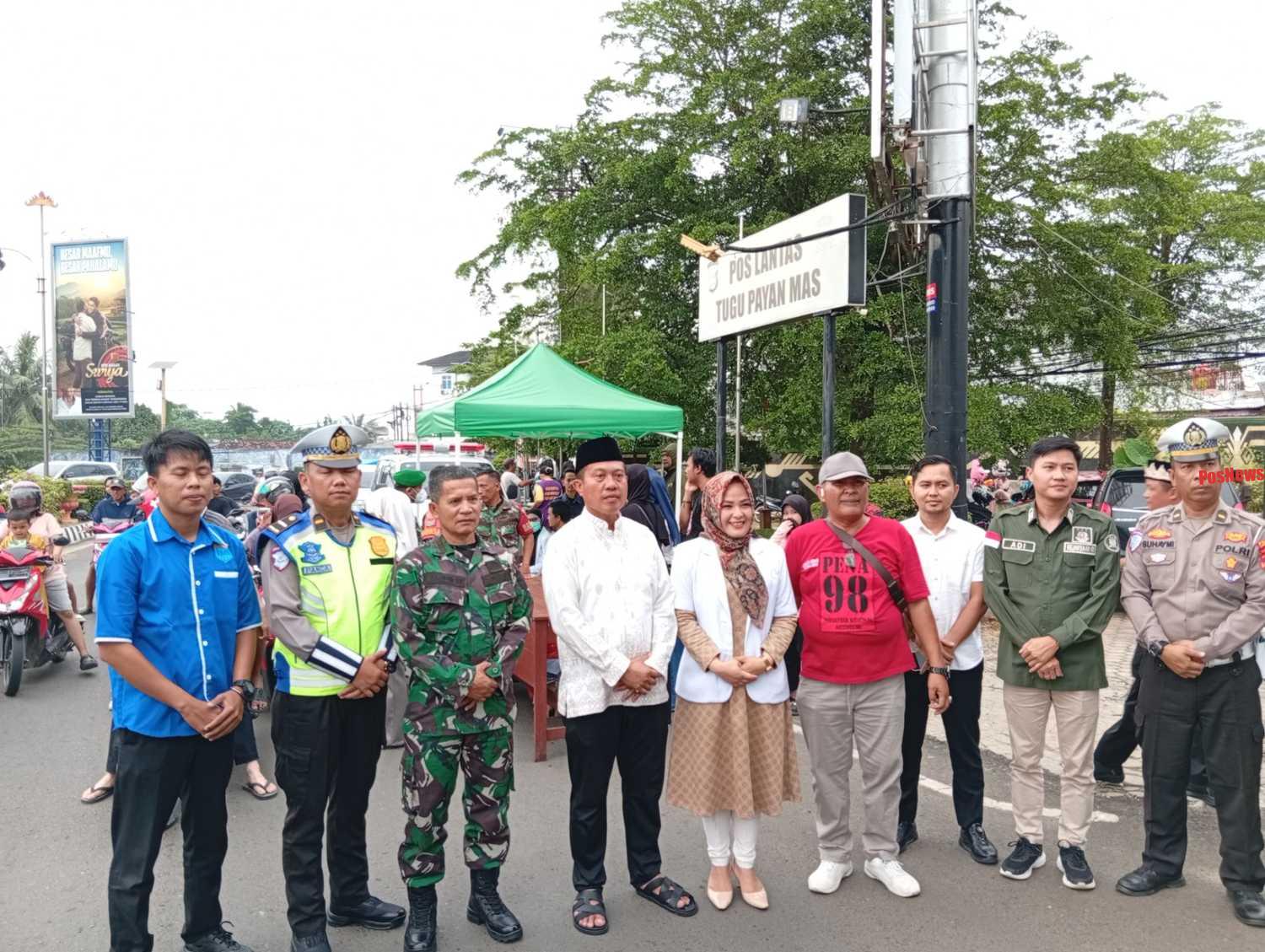 Pospera Lampura Tebar 1.500 Takjil dan Layanan Medis Gratis